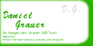 daniel grauer business card
